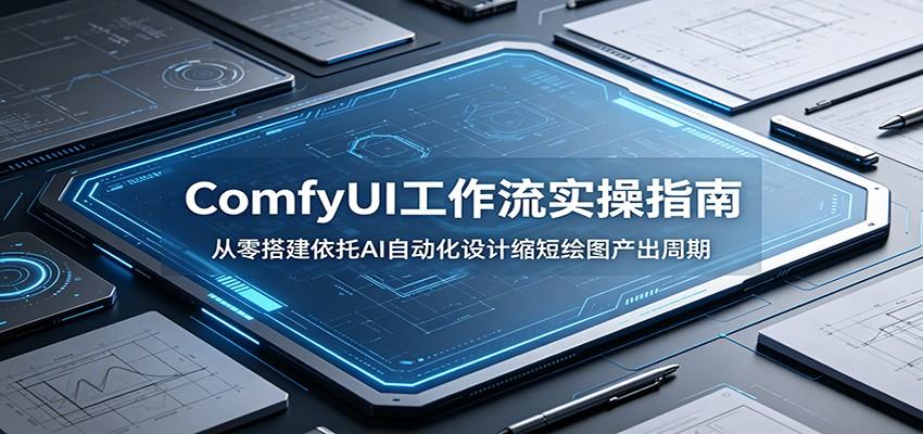 ComfyUI 工作流实操指南：从零搭建依托AI自动化设计缩短绘图产出周期