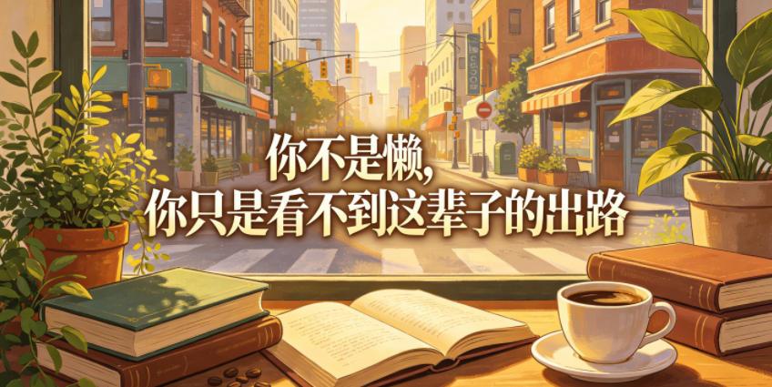 付费文章:你不是懒,你只是看不到这辈子的出路