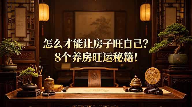 付费文章:怎么才能让房子旺自己?8个养房旺运秘籍!-三零资源