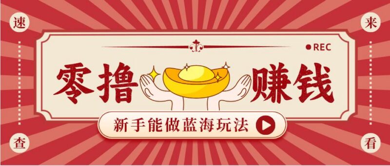 新手也能变现的蓝海玩法，一个人人能做的项目，需求量极大日入300+！-三零资源