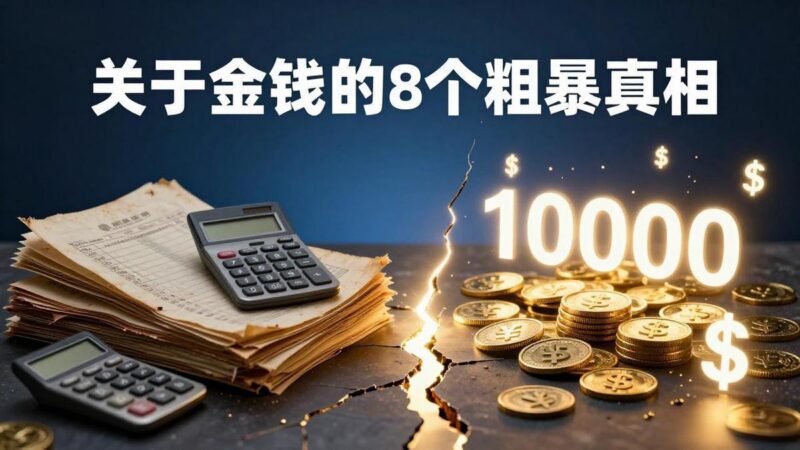 付费文章：关于金钱的 8 个粗暴真相，彻底重塑你的赚钱思维与财富认知-三零资源