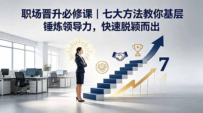 付费文章:职场晋升必修课|七大方法教你基层锤炼领导力,快速脱颖而出-三零资源