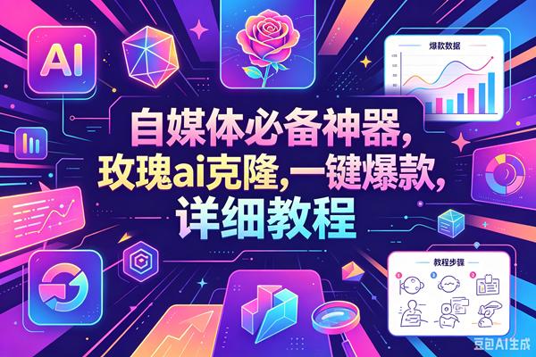 玫瑰克隆工具，一键ai神器，爆款工具，自媒体必备，60多个功能，的详细教程-三零资源