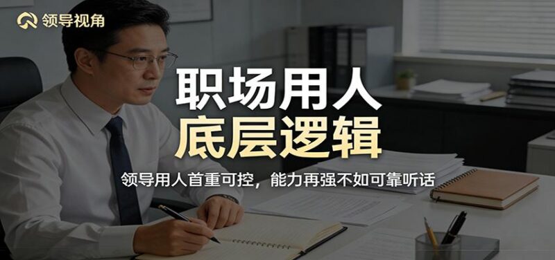 公众号付费文章:职场用人底层逻辑,领导用人首重可控,能力再强不如可靠听话-三零资源