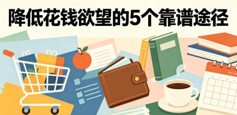 付费文章：降低花钱欲望的5个靠谱途径-三零资源