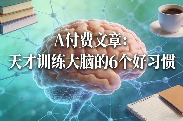 付费文章:天才训练大脑的6个好习惯-三零资源