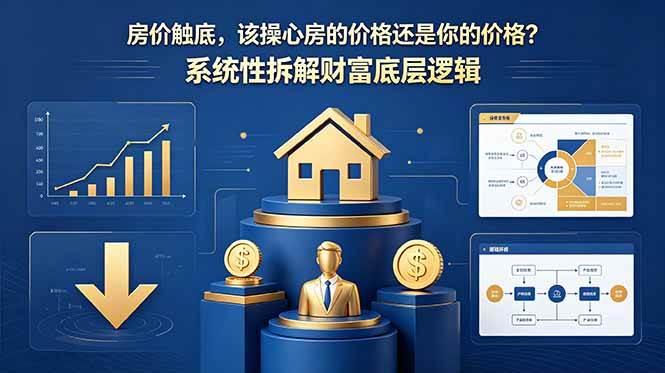 付费文章:房价触底,该操心房的价格还是你的价格?系统性拆解财富底层逻辑-三零资源