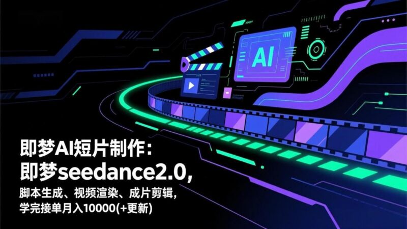 即梦AI短片制作(更新-三零资源