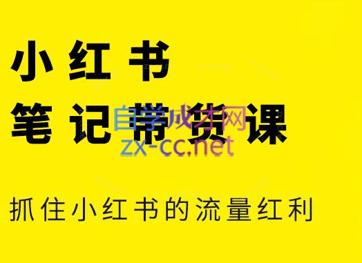 张宾·小红书笔记带货课(更新2026)-三零资源