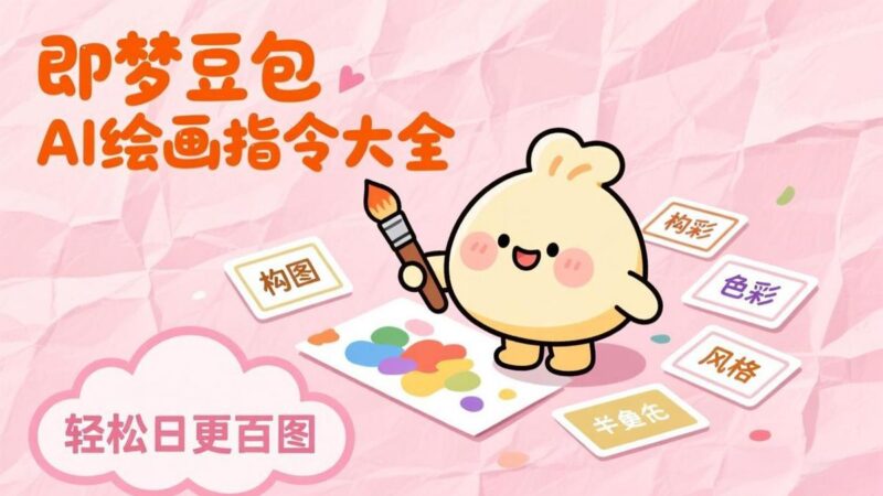 即梦豆包AI绘画指令大全:海量关键词库一键复制,出图效率提升10倍,轻松日更百图