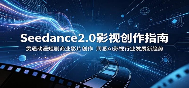Seedance2.0影视创作指南:贯通动漫短剧商业影片创作,洞悉AI影视行业发展新趋势-三零资源