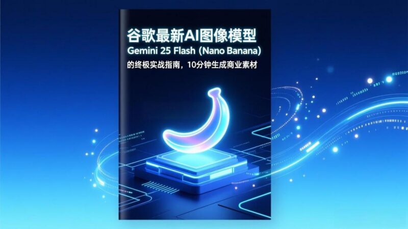 谷歌最新AI图像模型Gemini 2.5 Flash(Nano Banana-三零资源