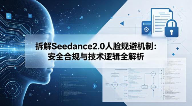 拆解Seedance2.0人脸规避机制:安全合规与技术逻辑全解析-三零资源