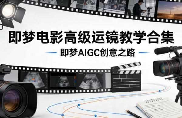 即梦电影高级运镜教学合集，即梦AIGC创意之路-三零资源