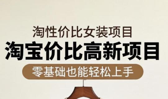 响蚁学苑·淘宝超高价女装项目-三零资源