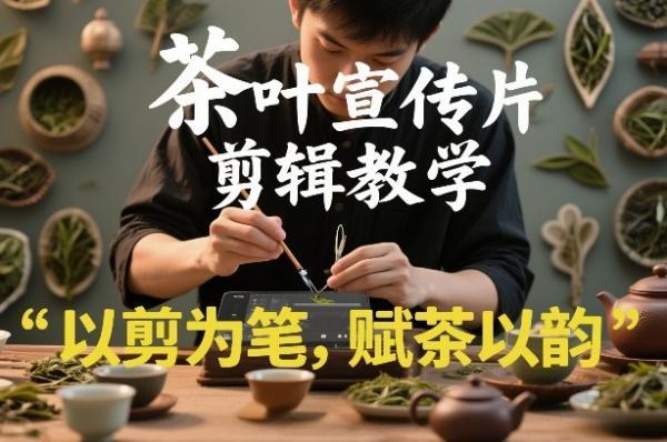 茶叶宣传片剪辑教学,以剪为笔,赋茶以韵,新手也能拍出高级感-三零资源