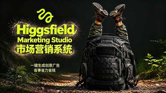 AI广告工作流实战：从脚本到画面用Higgsfield完成，商家也能做品牌视频，省万元成本！附提示词-三零资源