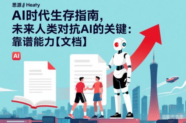 AI时代生存指南，未来人类对抗AI的关键：靠谱能力【文档】-三零资源