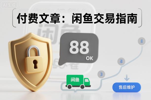 付费文章:闲鱼交易指南,怎么才能降低被坑被马扁的概率-三零资源