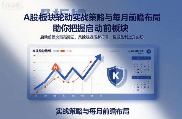A股板块轮动实战策略与每月前瞻布局，助你把握启动前板块，规避风险，实现稳健盈利-三零资源