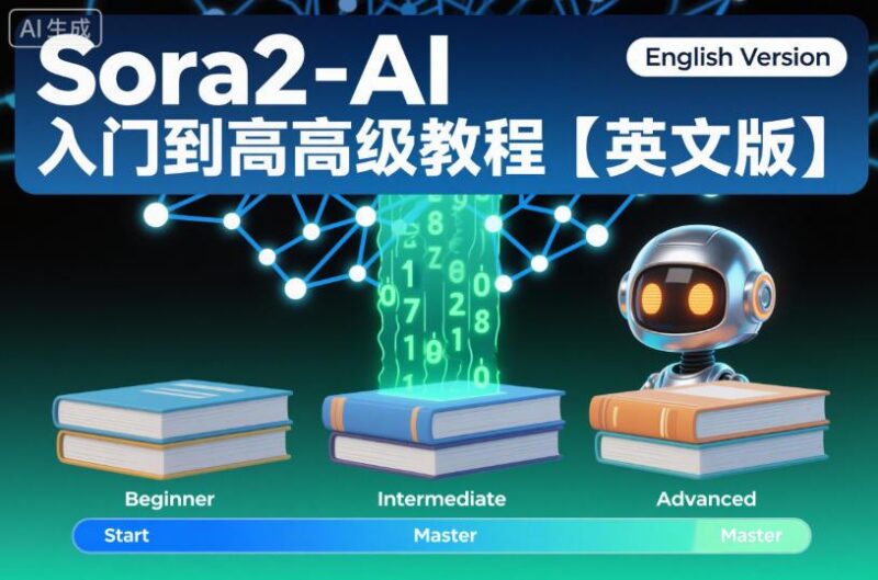 Sora2-AI入门到高级教程【英文版】-三零资源