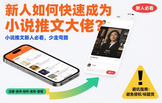 新人如何快速成为小说推文大佬?小说推文新人必看,少走弯路-三零资源