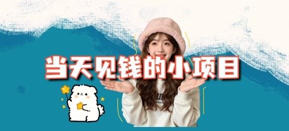 当天能收益的3个小项目拆解_包括平台+操作流程-三零资源