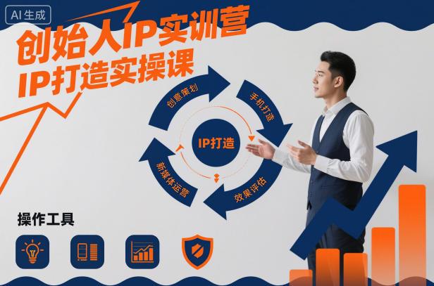创始人IP实训营,IP打造实操课-三零资源