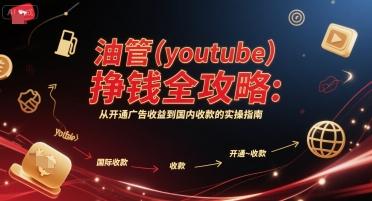 油管(youtube)挣钱全攻略:从开通广告收益到国内收款的实操指南(更新)-三零资源