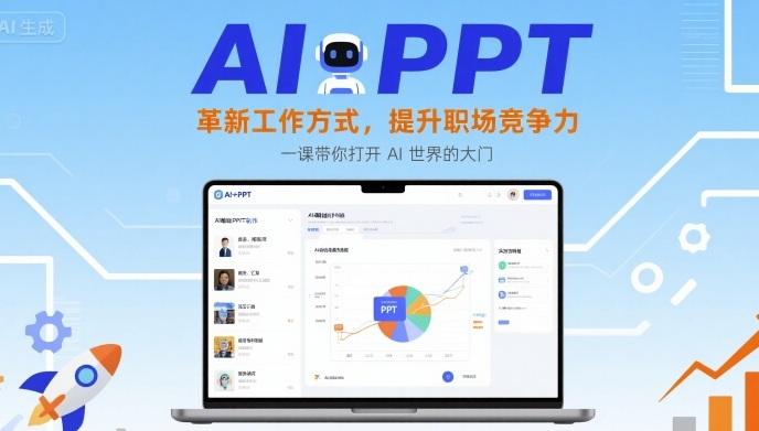 AI+PPT：革新工作方式，提升职场竞争力，一课带你打开 AI 世界的大门-三零资源