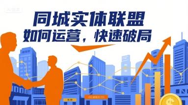 同城实体联盟如何运营，快速破局-三零资源