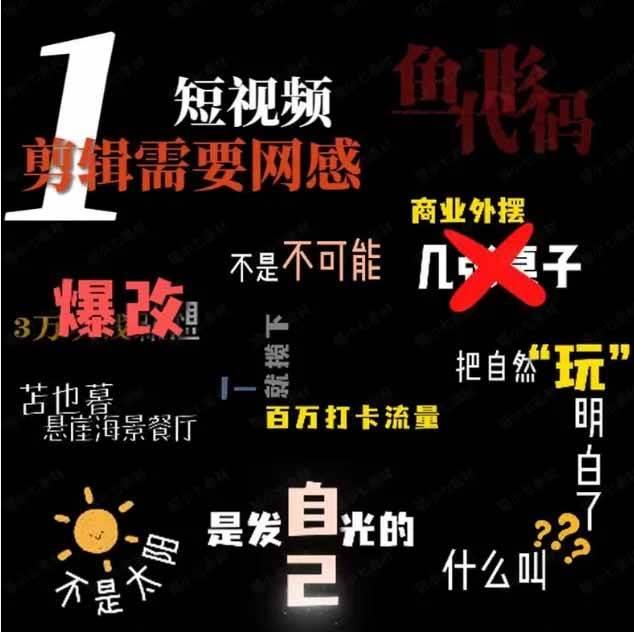 1000+剪映高级感字幕文字预设模板，直接套用+导入使用教程 图1