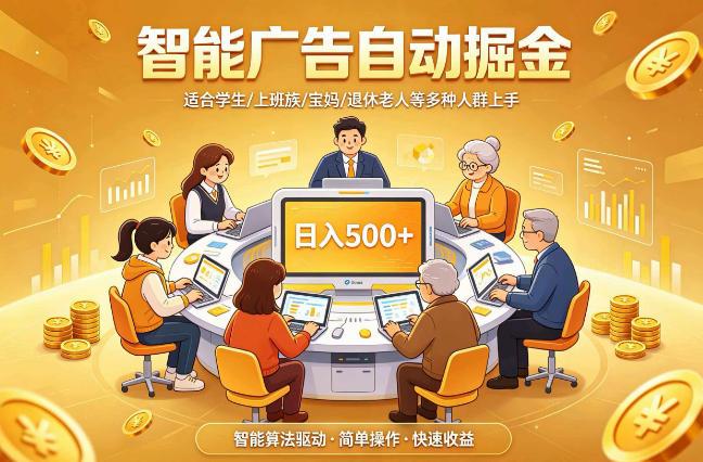 2026年最好做的项目:自动掘金项目,小白轻易上手,单日轻松收入500+【揭秘】 图1