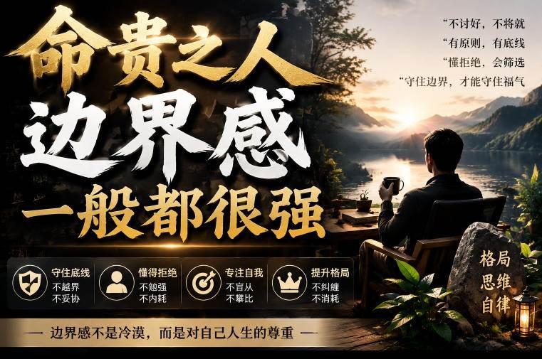 付费文章：命贵之人，边界感一般都很强，从五大维度拆解建立强边界的实操方法 图1