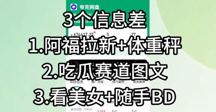 【理直气壮】我给看美女找了一个非常恰当的理由，信息差项目 图1