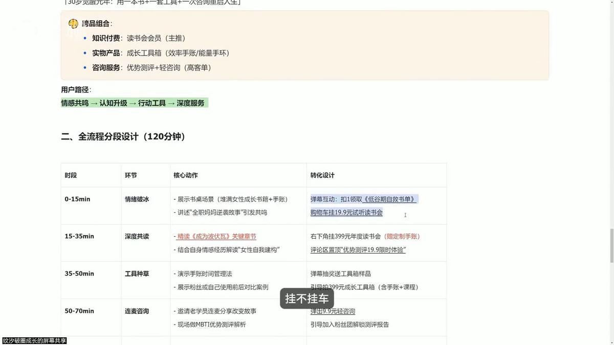 纹汐·直播话术留人变现训练营 图1
