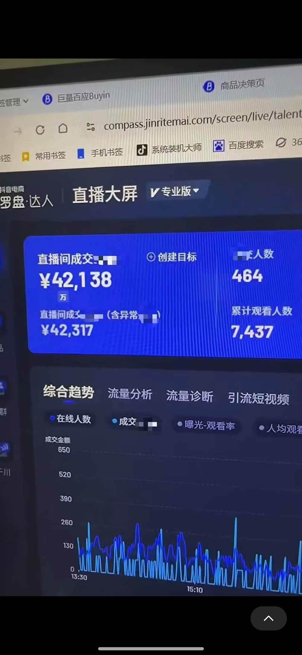 抖音绿幕直播带货实战课,手机电脑双端搭建教学,起号选品千川投流全套落地实操 图2