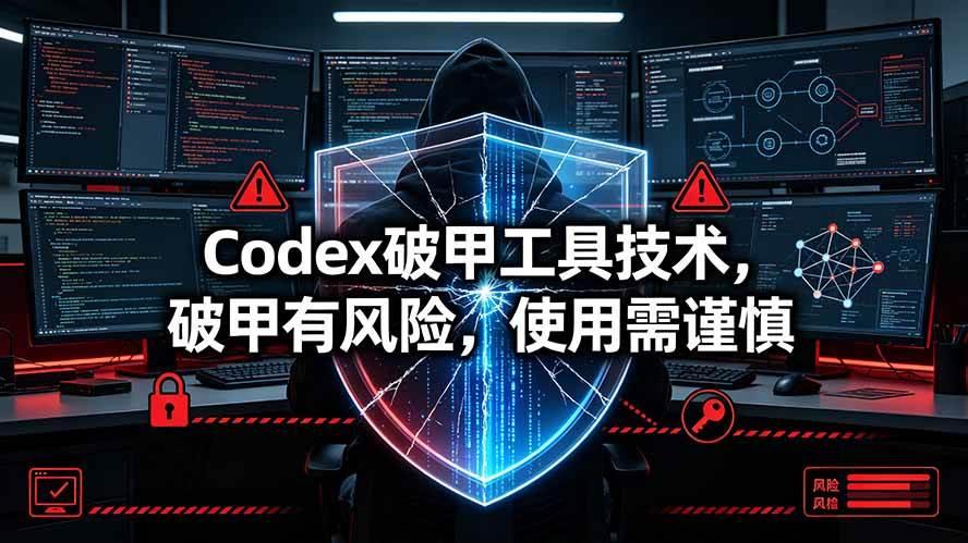 Codex破甲工具技术,破甲有风险,使用需谨慎