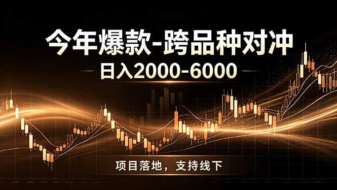 全新跨品种对冲模式上线!日稳定盈利 2000-6000,合规长久可批量放大-三零资源