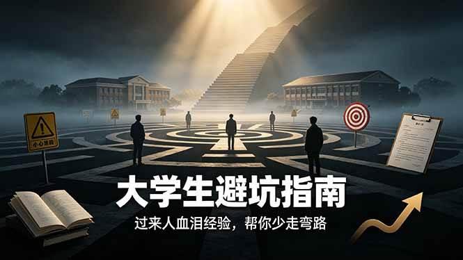 付费文章：大学生避坑指南 ，过来人血泪经验，帮你少走弯路-三零资源