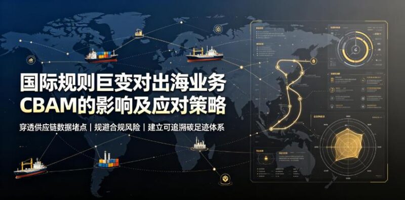国际规则巨变对出海业务CBAM的影响及应对策略,帮助企业穿透供应链数据堵点,规避合规风险 三零资源-三零资源
