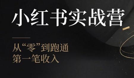 金金老师·小红书实战营-三零资源
