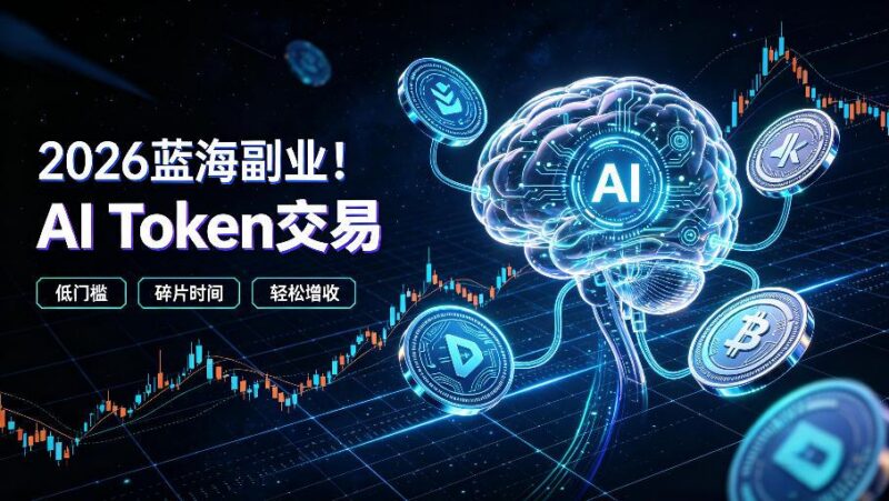 2026全新风口副业｜AI智能Token交易，空闲时间轻松 賺 收益，无需全天盯盘【揭秘】 三零资源-三零资源