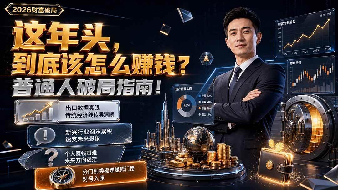 付费文章:这年头,到底该怎么赚钱?普通人破局指南! 图1