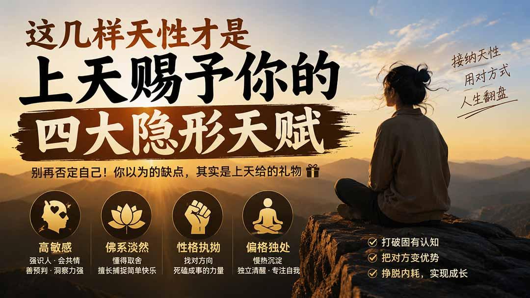 付费文章:这几样天性才是上天赐予你的四大隐形天赋 图1