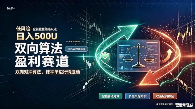 算法对冲/EA量化,日入500刀,躺着赚钱!你把它当做“自动提款机”,它把你就爆了 三零资源-三零资源