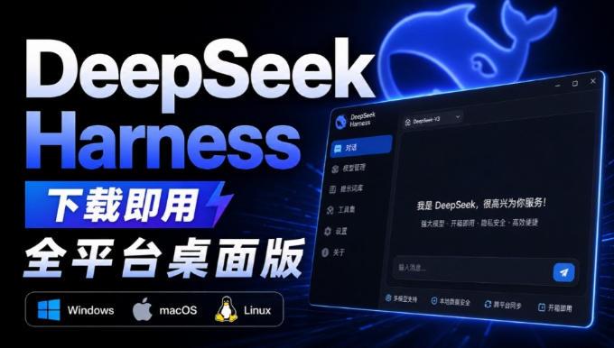 Github上近20万Stars,Harness现在可以双击运行使用了,Harness全平台桌面版-三零资源