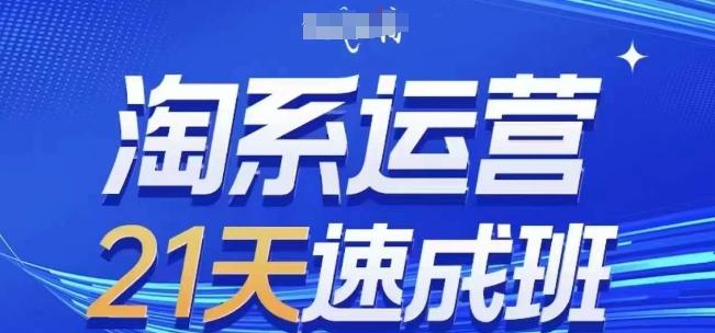 淘系运营21天速成班，0基础轻松搞定淘系运营，不做假把式，快速复制落地(更新26年8月) 三零资源-三零资源