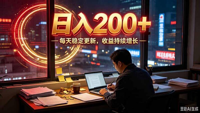 番茄达人变现新玩法,全自动运行 每日300+-三零资源