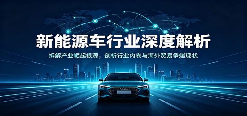 新能源车行业深度解析:拆解产业崛起根源,剖析行业内卷与海外贸易争端现状 三零资源-三零资源
